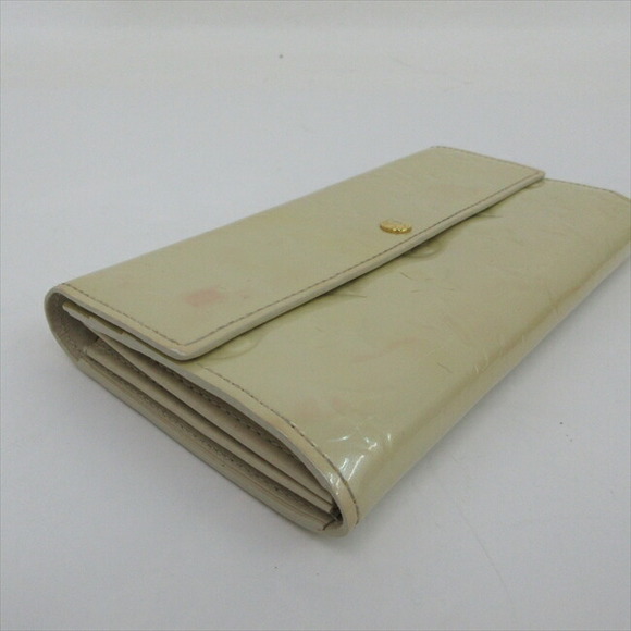 Louis Vuitton Sarah Beige Portefeuille Vernis - Picture 4 of 8